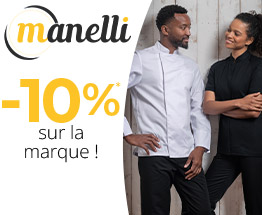 -10% sur la marque Manelli avec le code Manelli25. Du 23 mai au 1er juin ! Hors offres broderie, gravure et "exclus web".