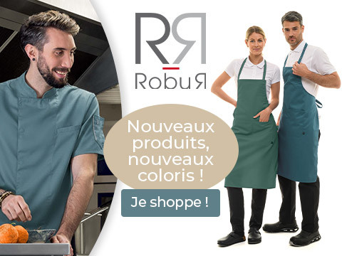 Robur dévoile ses nouveautés cuisine, profitez des coloris bleu lagon, songe et écru sur les best-sellers de la marque !