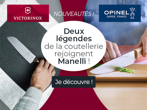 2 légendes de la coutellerie rejoignent Manelli : Victorinox et Opinel ! Des cadeaux originaux pour Noël à commander sur manelli.fr !