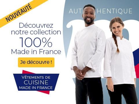 Vêtements de cuisine Made in France : découvrez la nouvelle collection Authentique signée Manelli !