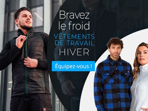 Bravez le froid avec notre sélection de vêtements de travail Hiver chez Manelli !