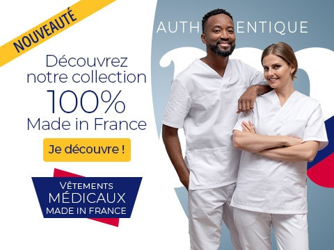 Vêtements médicaux Made in France : découvrez la nouvelle collection Authentique signée Manelli !