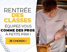 Rentrée des classes : équipez vous comme des pros à petits prix ! Vêtements d'apprentis restauration, service, médical, esthétique, BTP, paysagiste… Tous vos vêtements professionnels, chaussures et coutellerie sont moins chers sur Manelli.fr