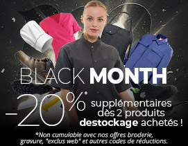 Destockage Black Month : -20% dès 2 produits achetés dans la sélection !