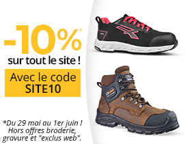 -10% sur tout le site avec le code SITE10 jusqu'au 1er juin ! Hors offres broderie, gravures et exclus web !