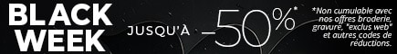 black week : jusqu'à -50% sur la sélection !