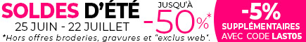 Soldes d'été Manelli : dernière démarque -5% supplémentaires sur la sélection, ne tardez pas pour achetez vos vêtements pros, chaussure de sécurité et coutellerie, jusqu'au 22 juillet !