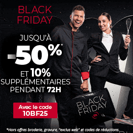 Black Friday Manelli : Jusqu'à -50%* et 10% supplémentaires pendant 72H - Code 10BF25 - *Hors offres broderie, gravure, "exclus web" et codes de réductions.