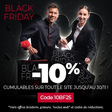 Black Friday Manelli : -10% cumulables sur tout le site ! Jusqu'au 30/11 - Code 10BF25 - *Hors offres broderie, gravure, "exclus web" et codes de réductions.