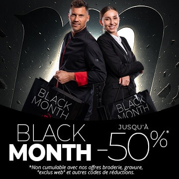 Black Month continue chez Manelli avec une sélection à ne pas rater, jusqu'à -50% sur vos vêtements de travail, chaussures de sécurité et coutellerie !