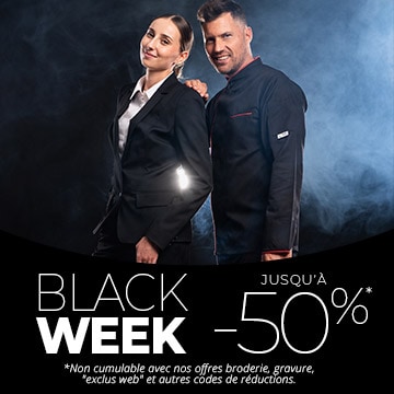 black week : jusqu'à -50% sur la sélection !
