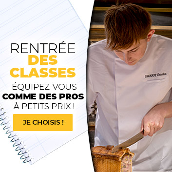 Rentrée des classes : équipez vous comme des pros à petits prix ! Vêtements d'apprentis restauration, service, médical, esthétique, BTP, paysagiste… Tous vos vêtements professionnels, chaussures et coutellerie sont moins chers sur Manelli.fr