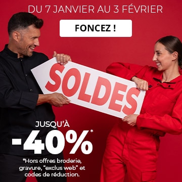 SOLDES d'hiver Manelli : faites le plein de grandes marques, jusqu'à -40%* de remises. Du 7 janvier au 3 février. *Hors offres broderies, gravures et “exclus web“.
