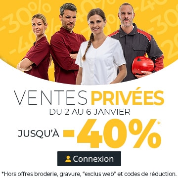 Ventes Privées Manelli : jusqu'à -40%* de remise, connectez-vous ! Du 2 au 6 janvier. *Hors offres broderies, gravures et “exclus web“.