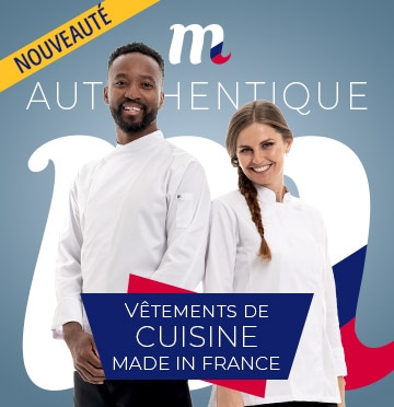 Découvrez Authentique, les vêtements de cuisine made in France signés Manelli !