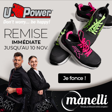 Black Month commence chez Manelli : remise immédiate sur la marque U-power jusqu'au 10 novembre !