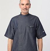 Veste Jean Manches Courtes Homme