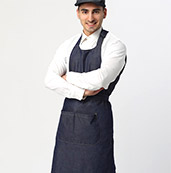 Tablier à Bavette Jean Mixte