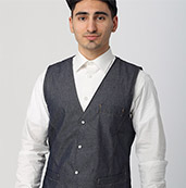 Gilet de Service Jean Homme