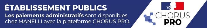 Les paiements administratifs sont disponiples chez Manelli