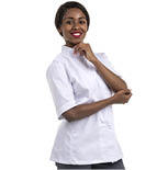 Veste de cuisine manches courtes Femme