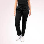 Pantalon de Cuisine Noir Eco/Lyocell