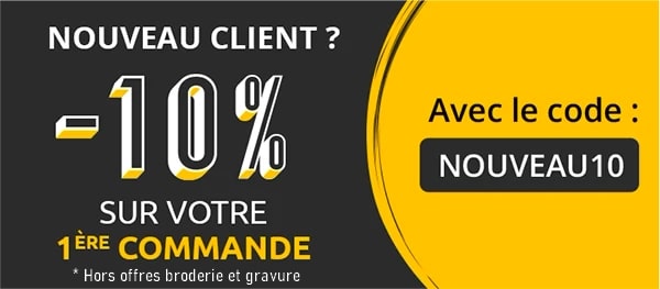 -10% sur votre première commande